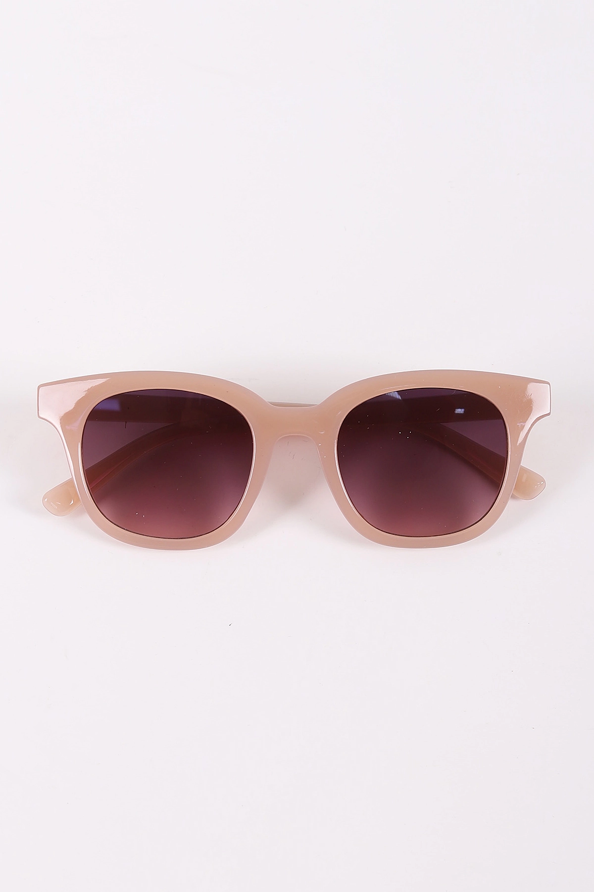 Bej Kemik Çerçeveli Kutulu Kadın Güneş Gözlüğü 445297
