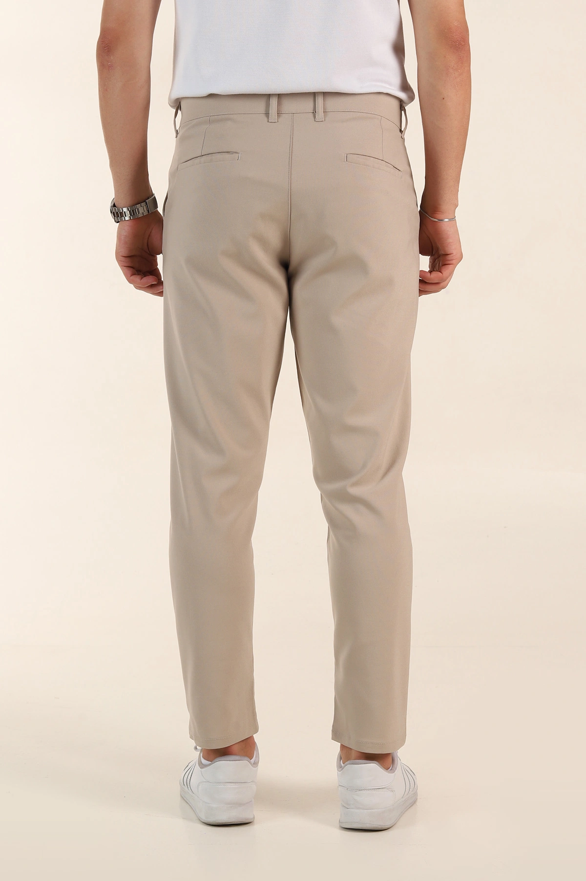 Bej Slim Fit Erkek Kumaş Pantolon 367967