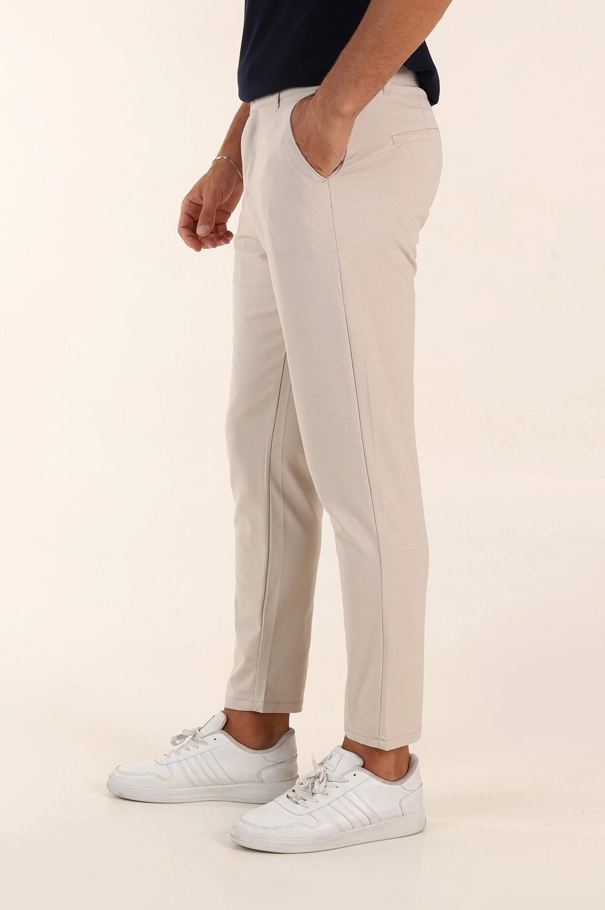 Bej Slim Fit Erkek Kumaş Pantolon 391453