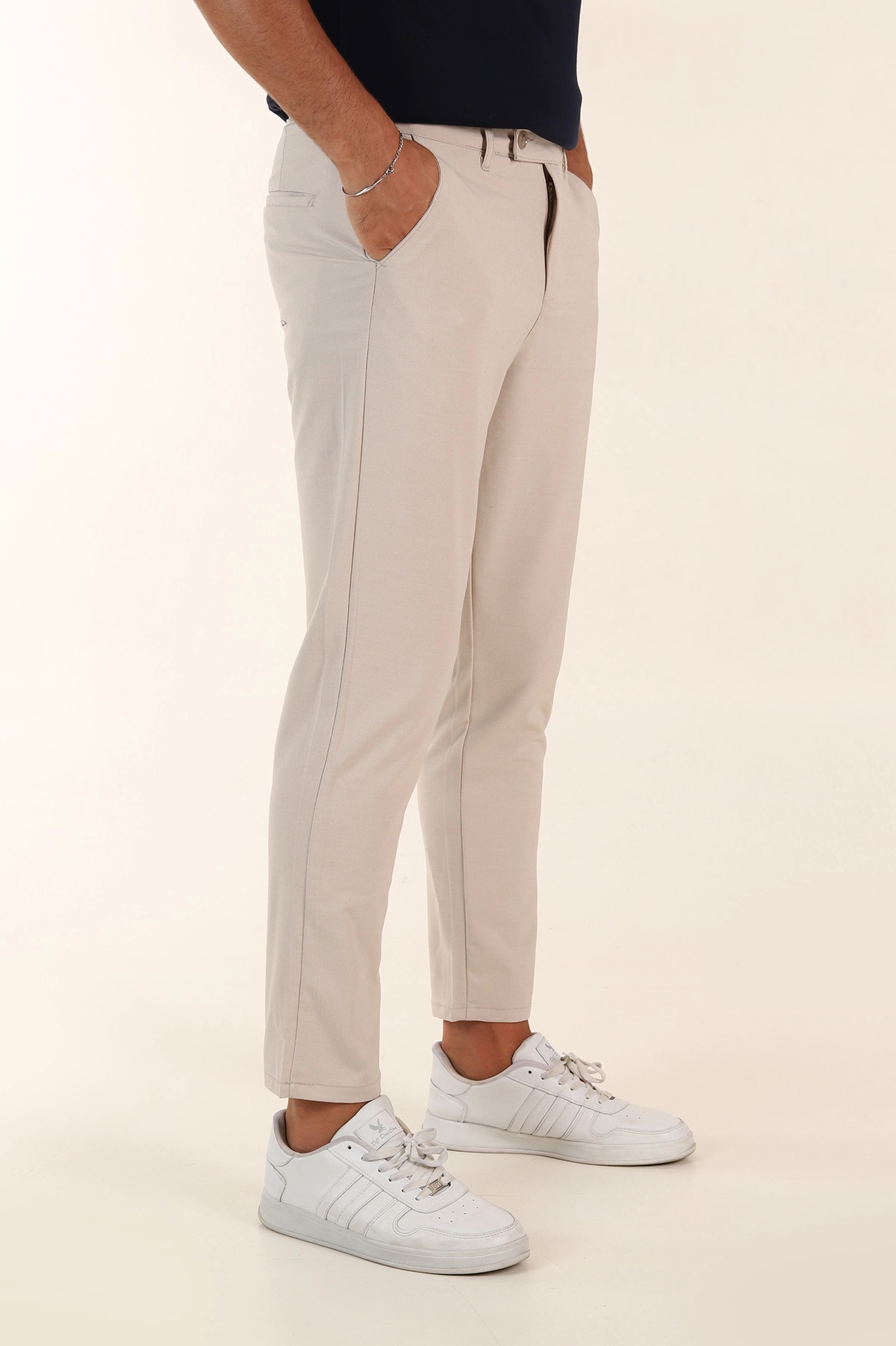 Bej Slim Fit Erkek Kumaş Pantolon 391453