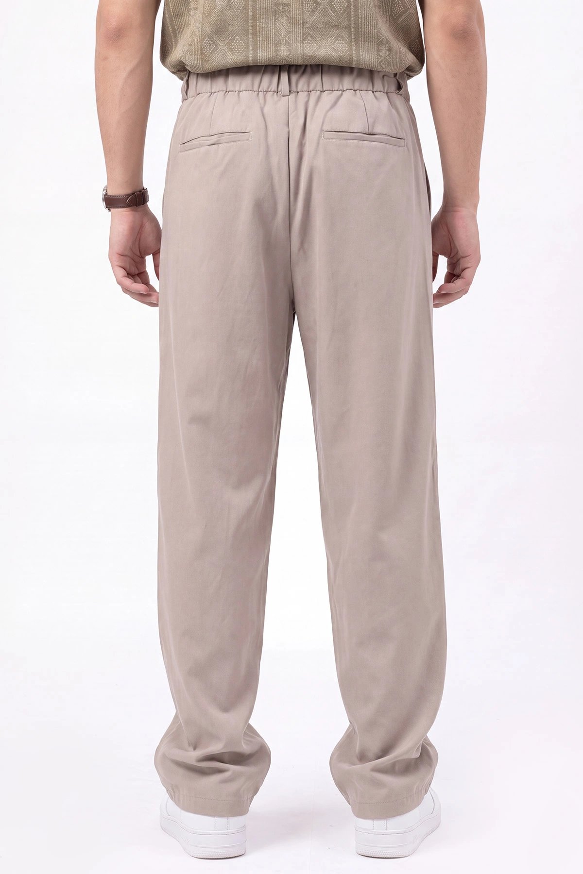 Bej Yeni Sezon Baggy Erkek Pantolon 472162