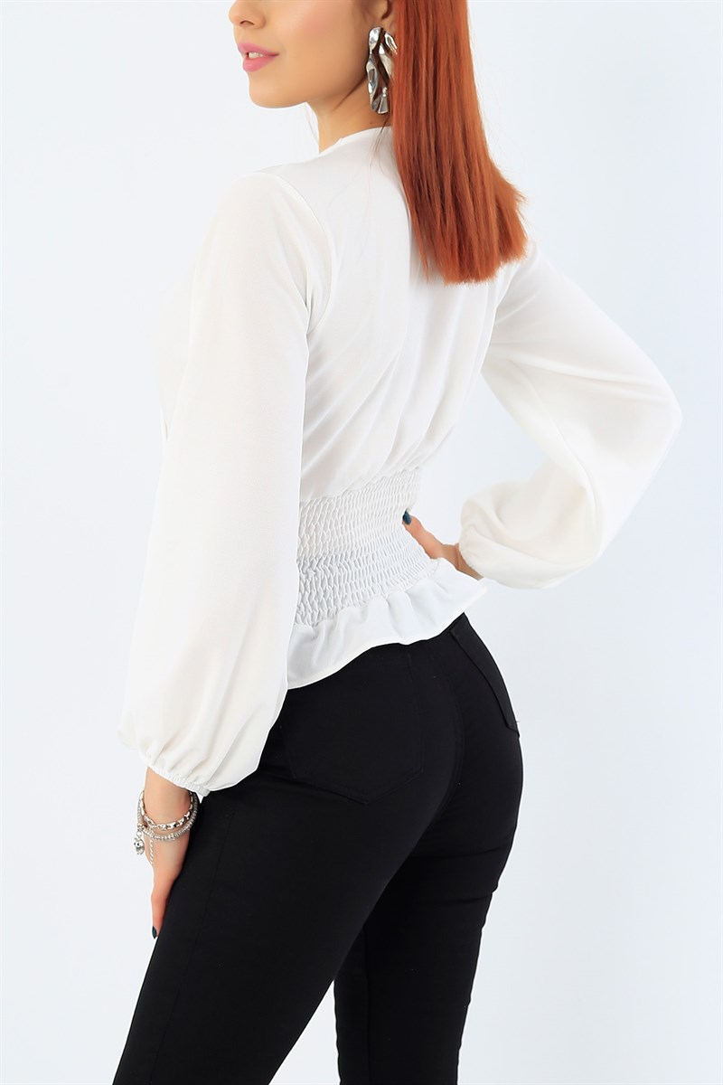 Beli Gipeli Krem Bluz 31737