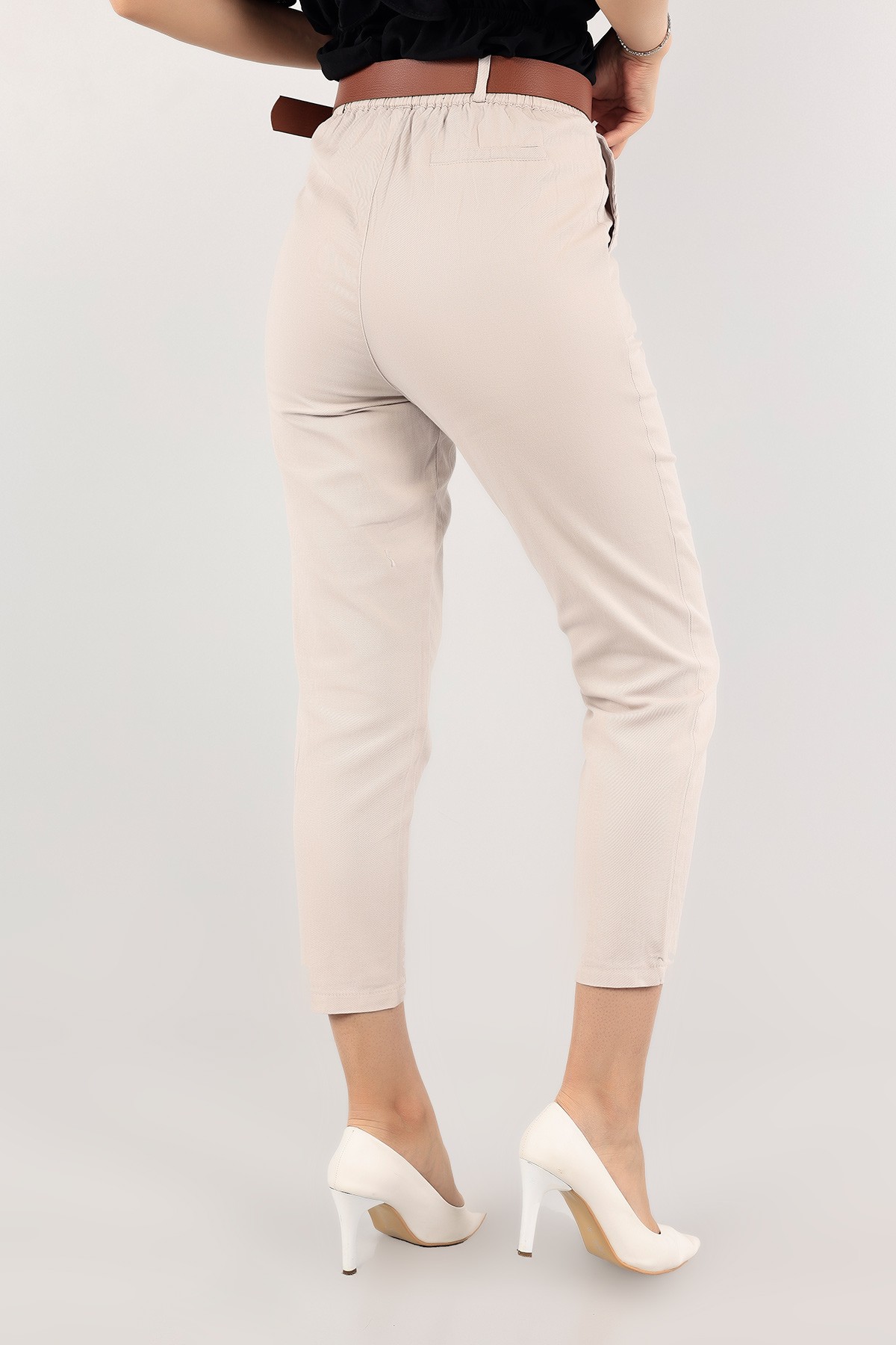 Beli Lastikli Bayan Gabardin Pantolon 115396