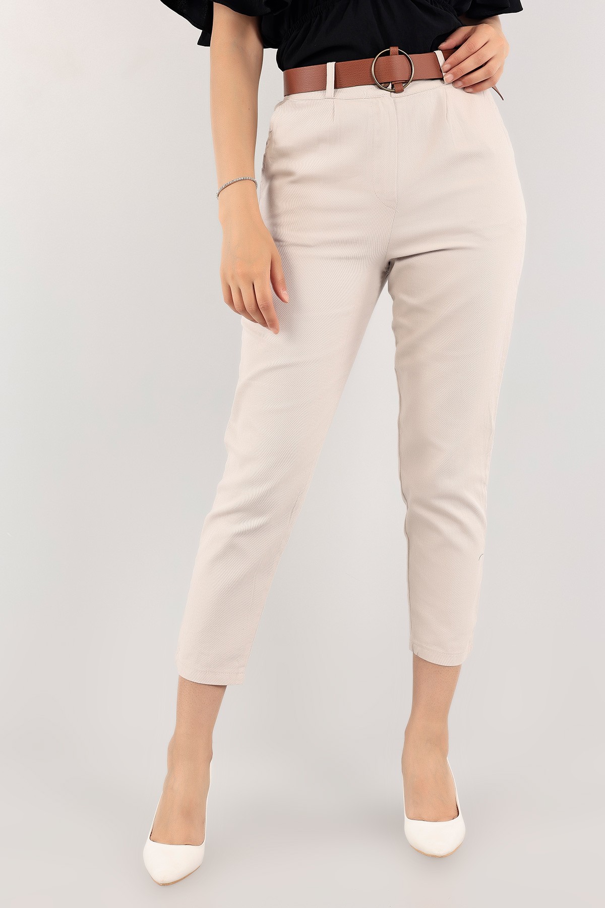 Beli Lastikli Bayan Gabardin Pantolon 115396