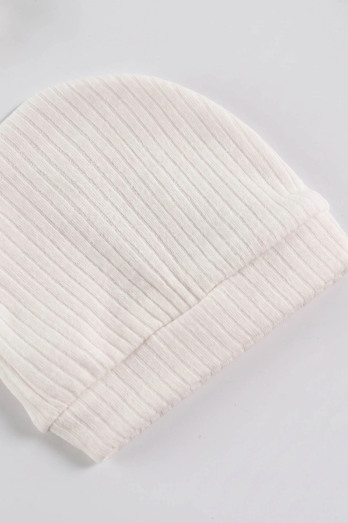 Beyaz (0-3 Ay) Raporlu Penye Kutulu Unisex 5'li Hastane Çıkış Seti 476629