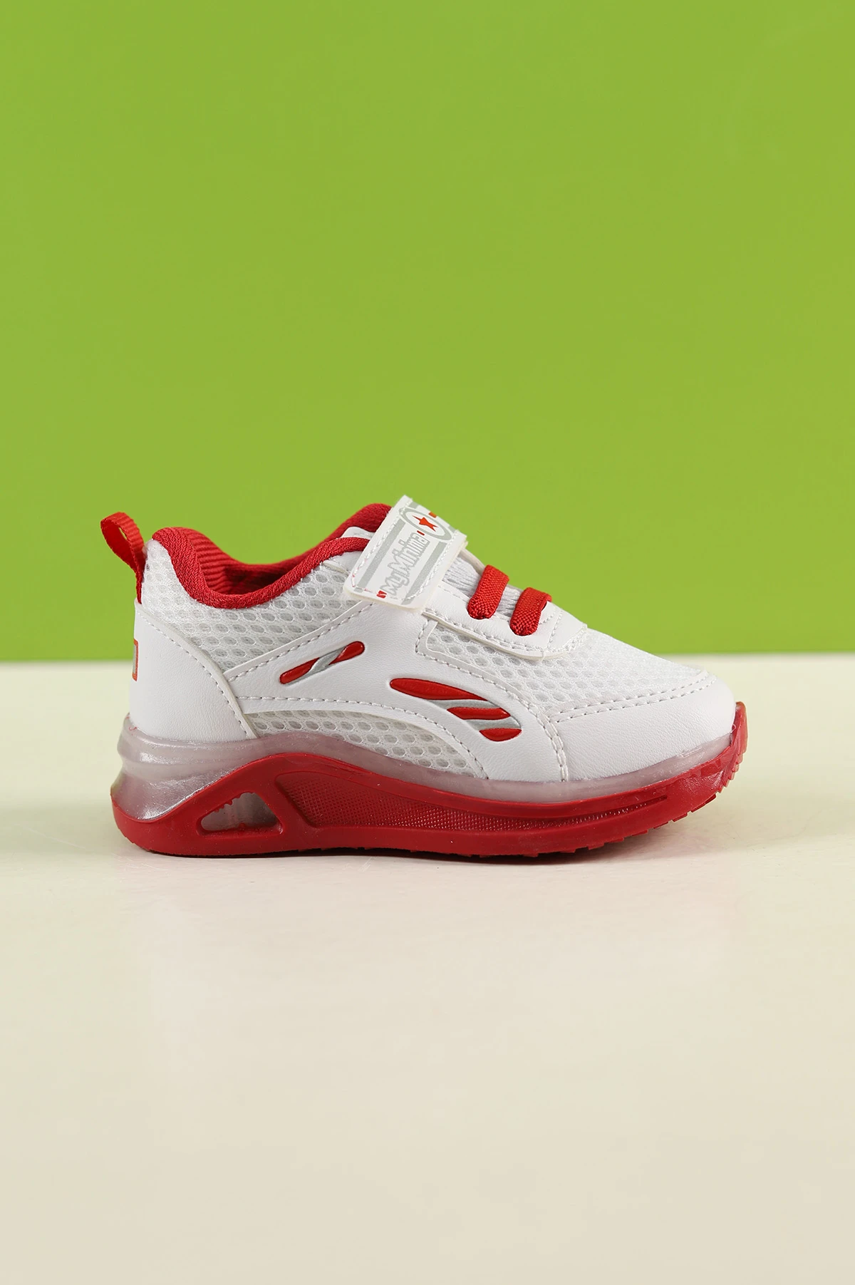 Beyaz (21-25 Bebe) Yıldız Baskılı Işıklı Bebe Spor Ayakkabı 257182