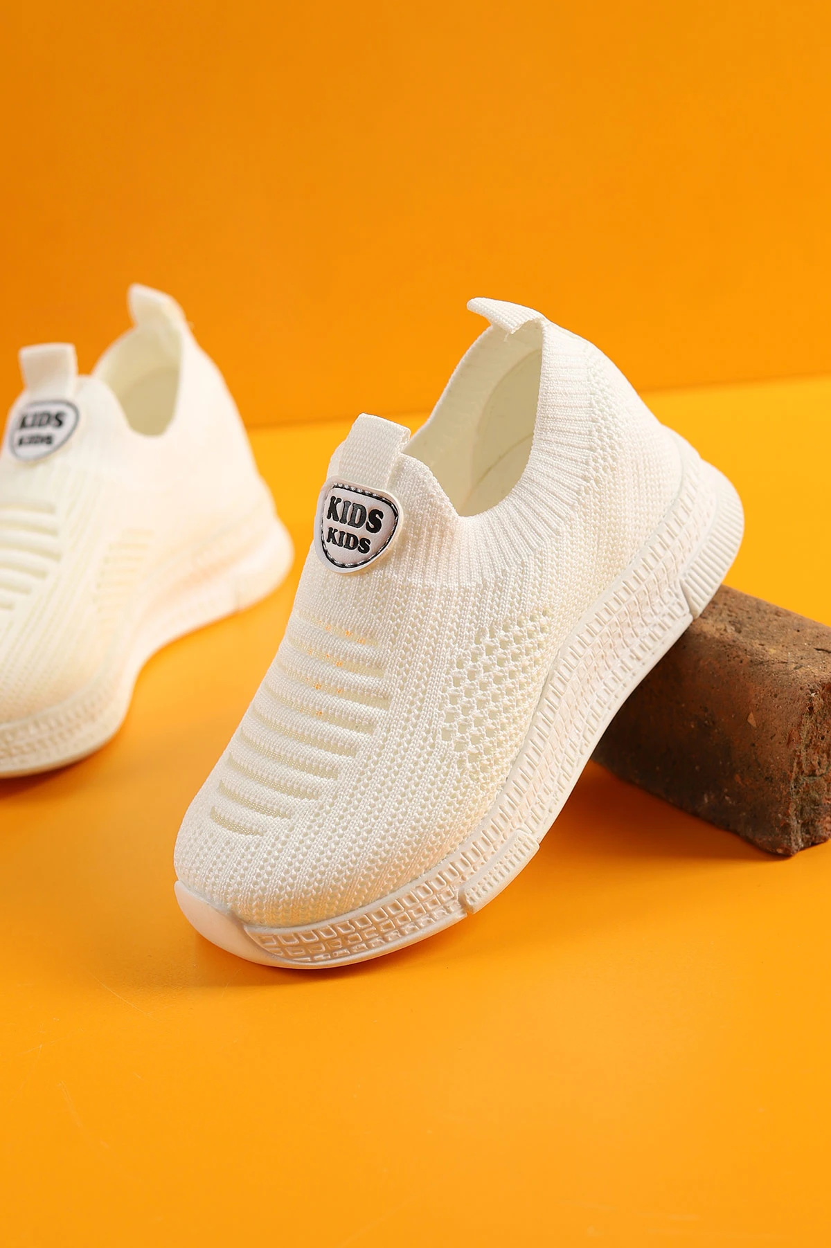 Beyaz (31-35 Filet) Triko Kız Çocuk Spor Ayakkabı 257644