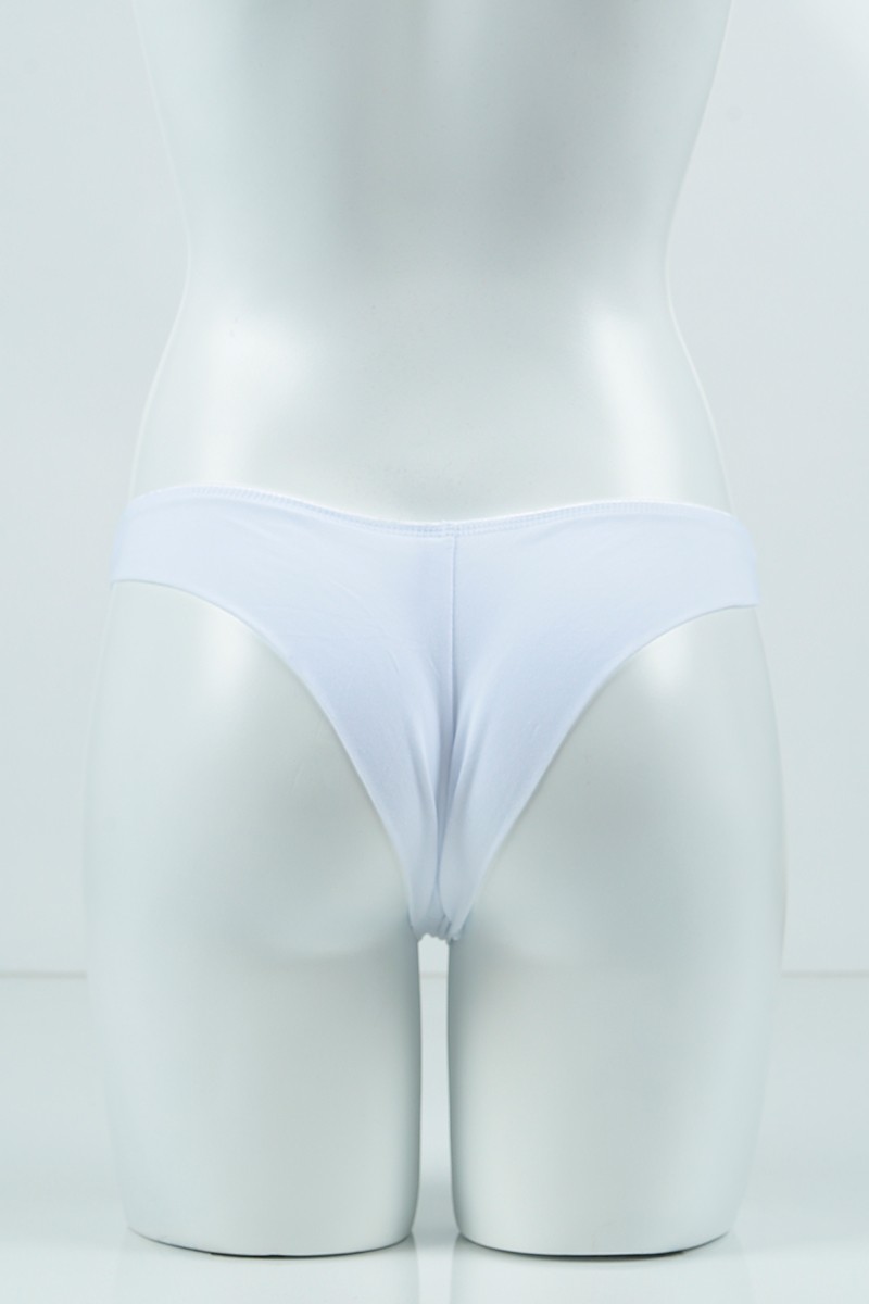 Beyaz 3232 Düz Brazilian Külot 99503
