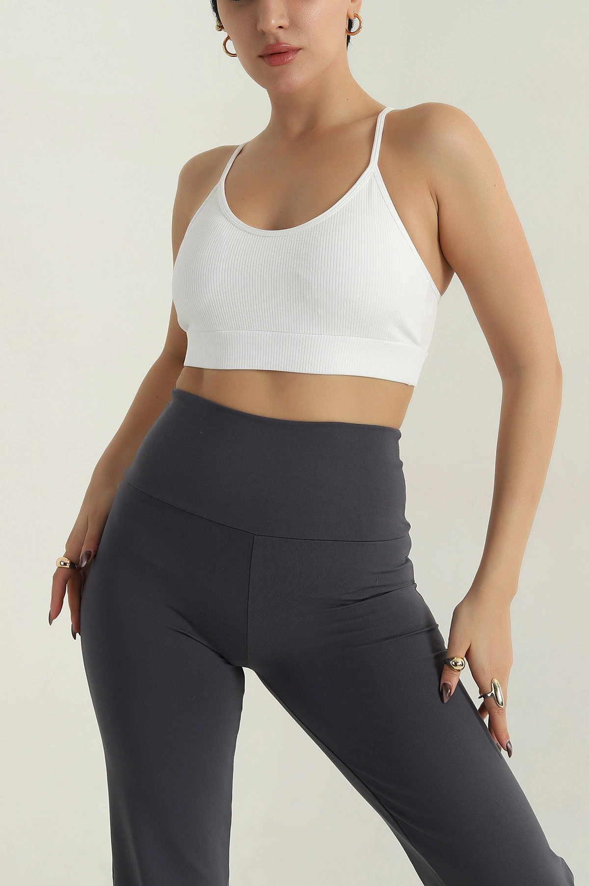 Beyaz Askılı Destekli Kadın Büstiyer 411407