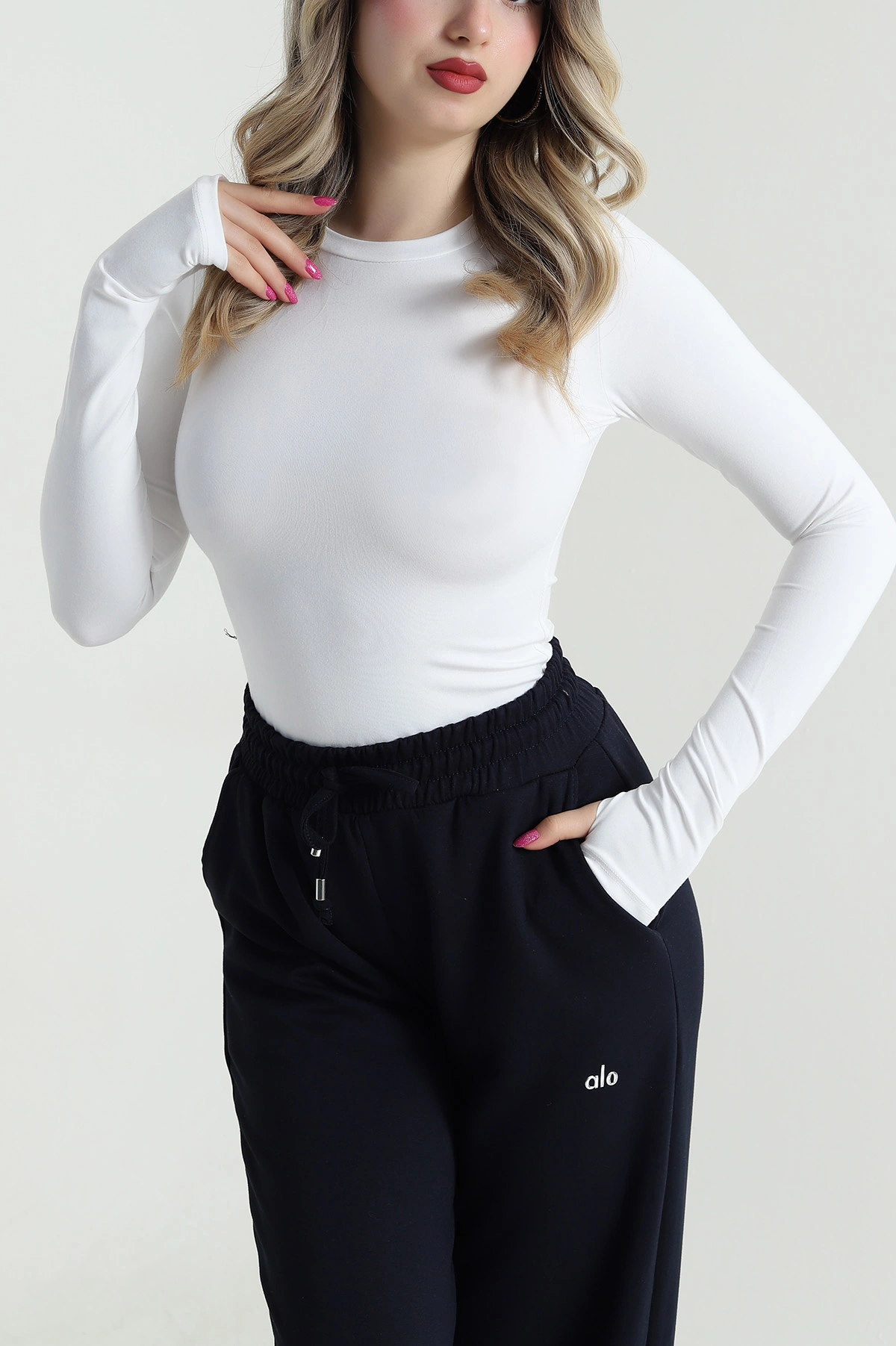 Beyaz Belize Kadın Zıbın Bluz 484359