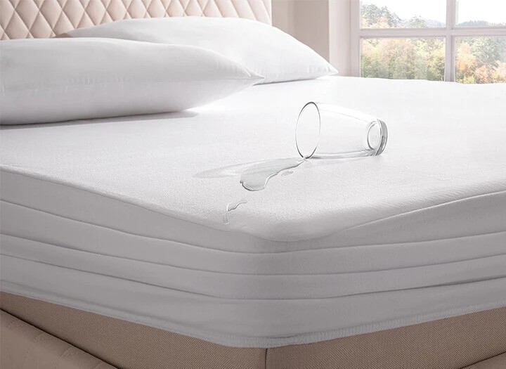 Beyaz 100x200 Sıvı geçirmez Lastikli Alez 205630