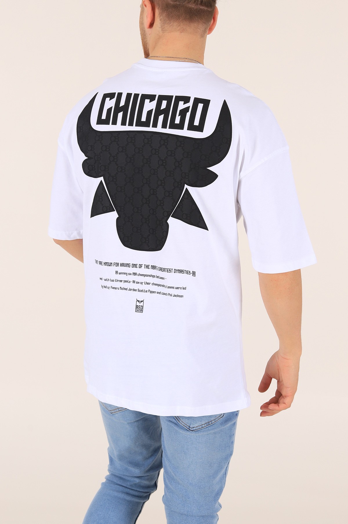 Chicago Bulls Oversize T-Shirt - Sordrip