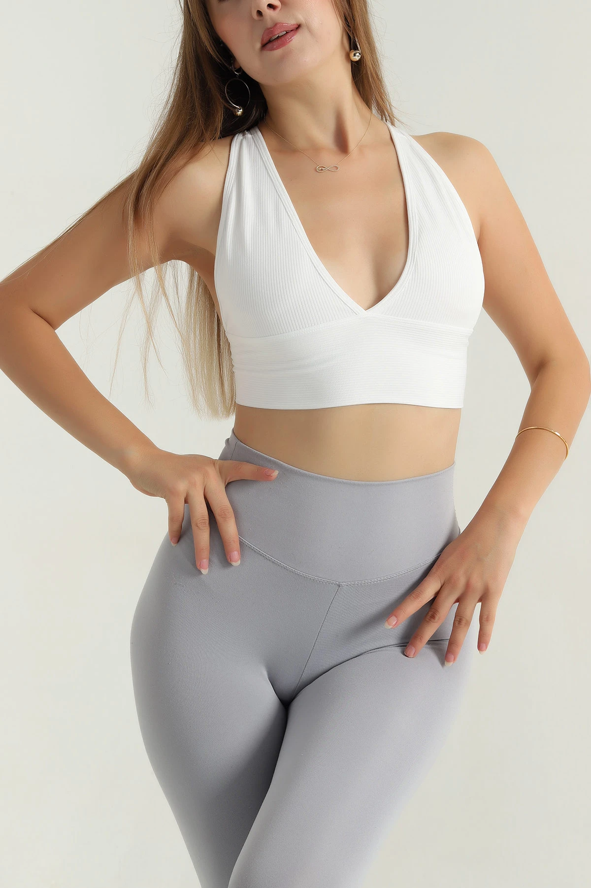 Beyaz Destekli Kalın Askılı Kadın Büstiyer 391354