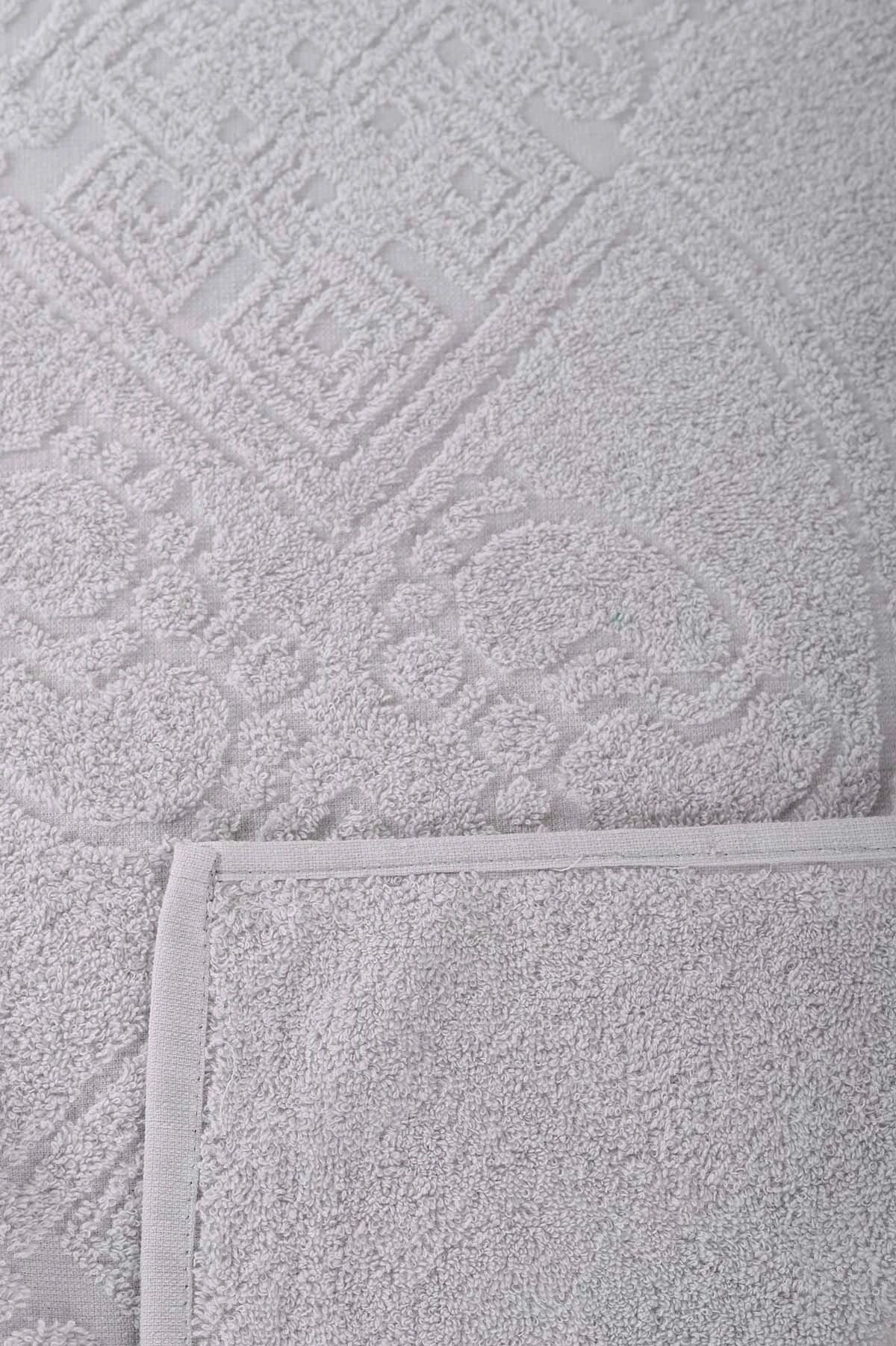Gri Duru 50x70 Desenli Ayak Havlusu 226167