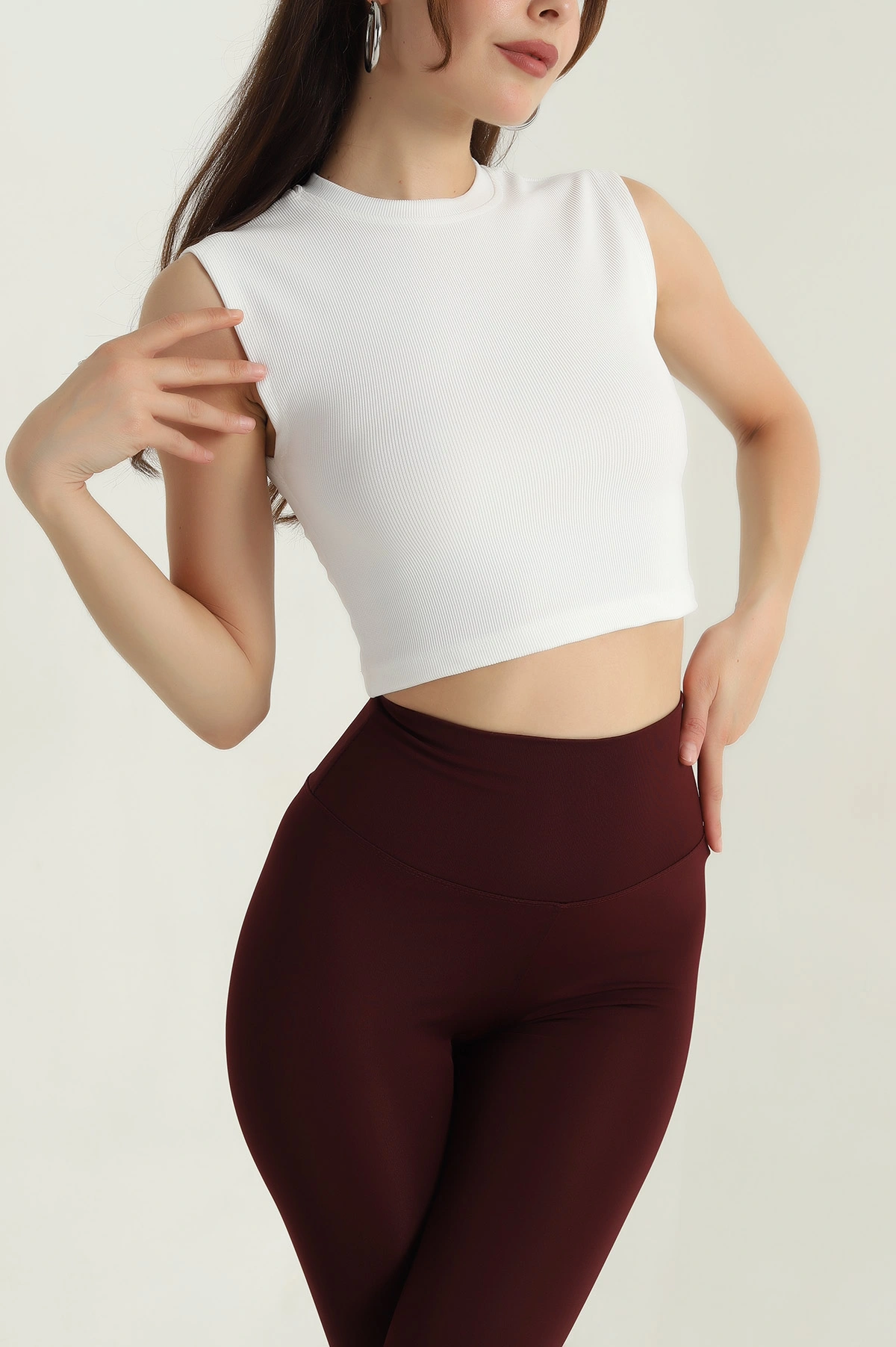 Beyaz Fitilli Kadın Bluz 382981