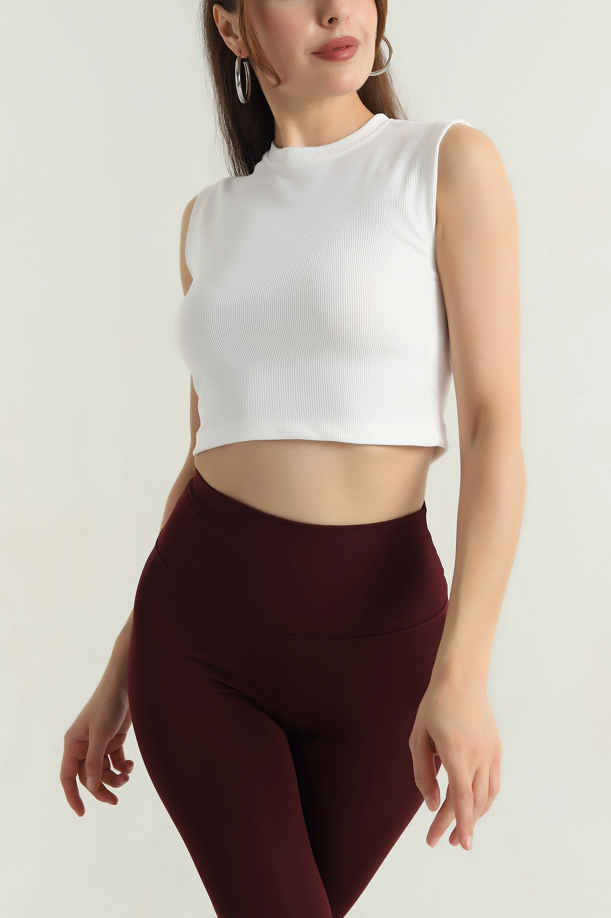 Beyaz Fitilli Kadın Bluz 382981