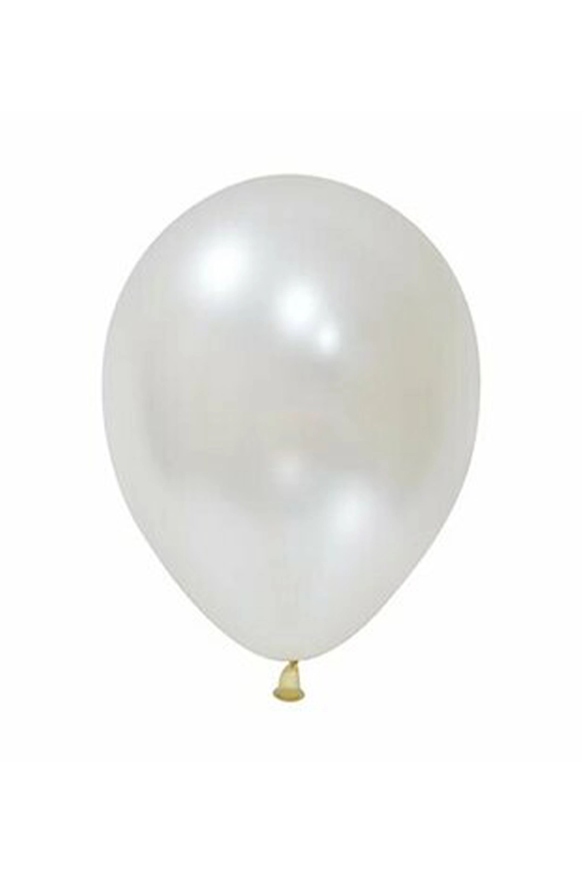 Beyaz 12'' Metalik Balon 10'lu 301365