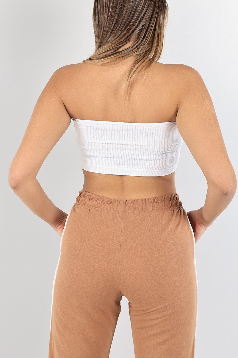 Beyaz Straplez Bandeo 97074
