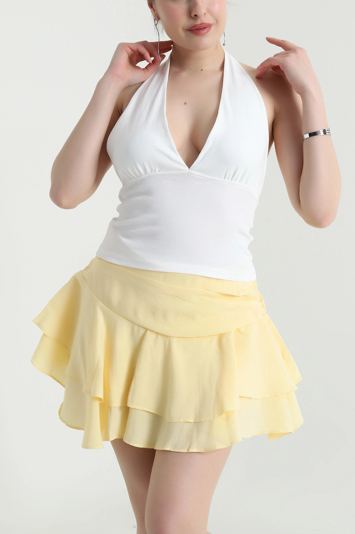 Beyaz Yeni Sezon Kadın Bluz 456208