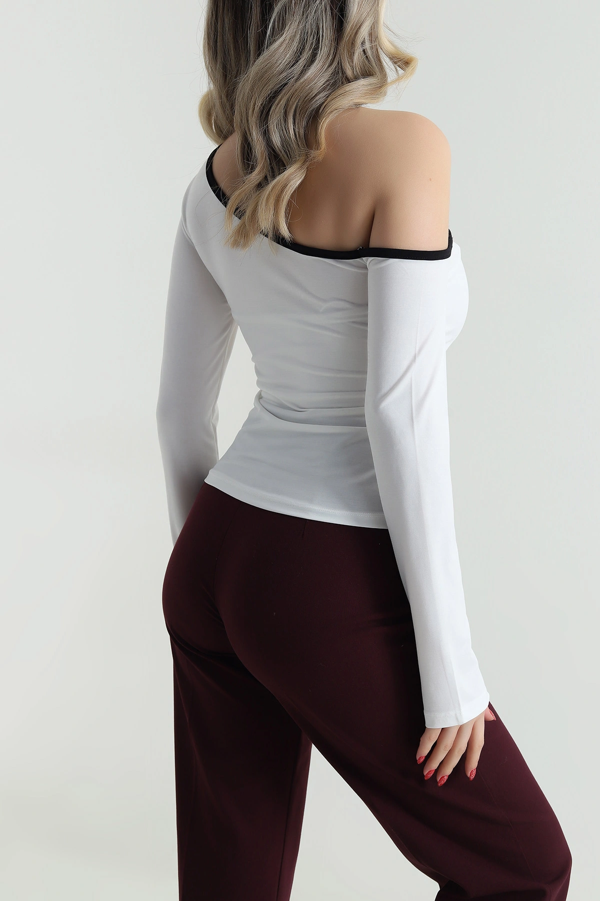 Beyaz Yeni Sezon Sandy Kadın Bluz 484897