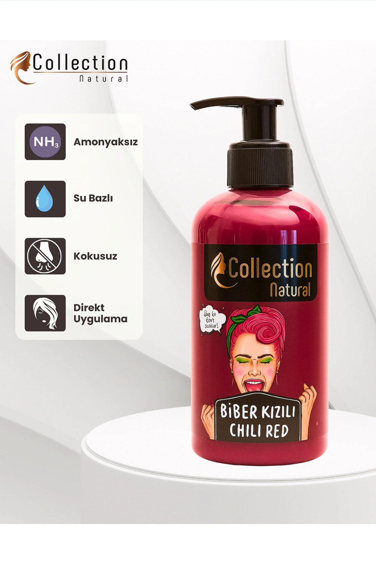 Biber Kızılı Collection Naturel Hair Color Balyaj Saç Boyası 250 Ml 472941