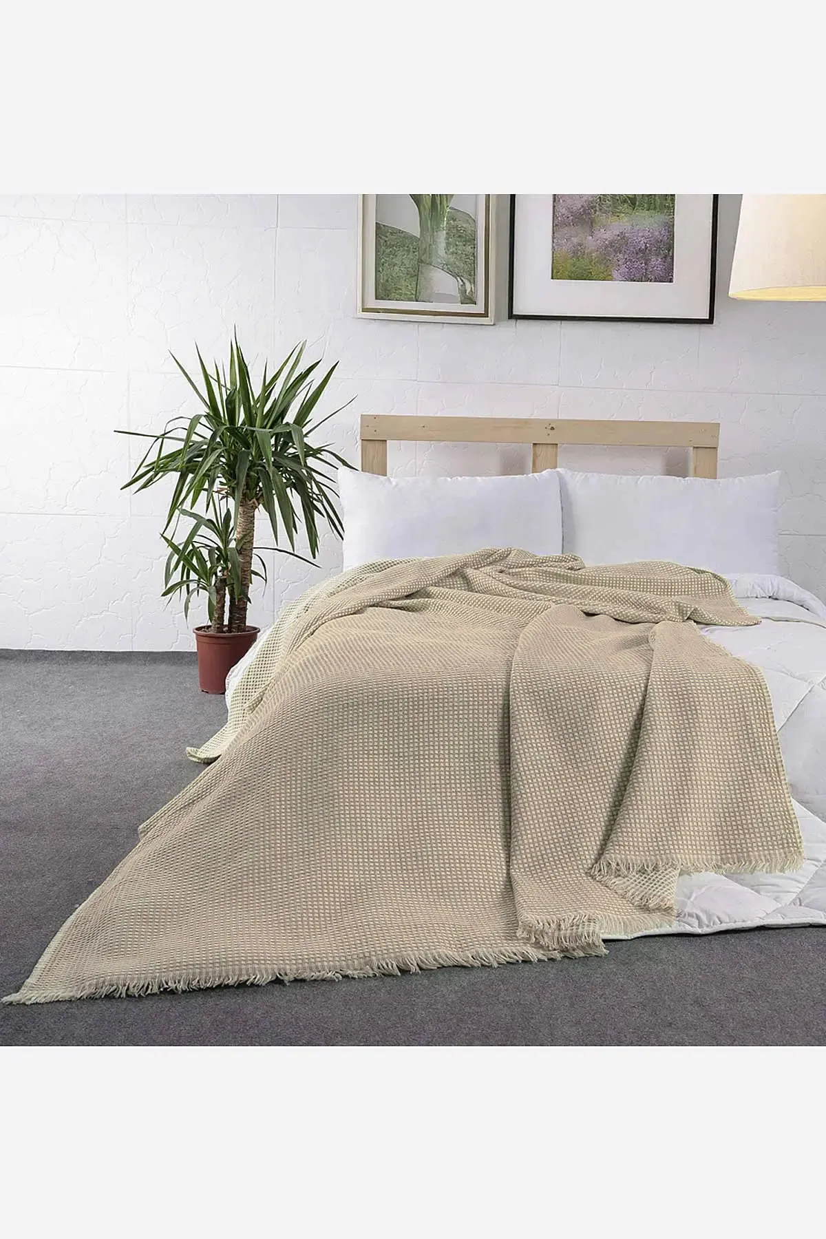 Bisküvi 160x210 Cm Bella Home Tek Kişilik Lora Pike 360399
