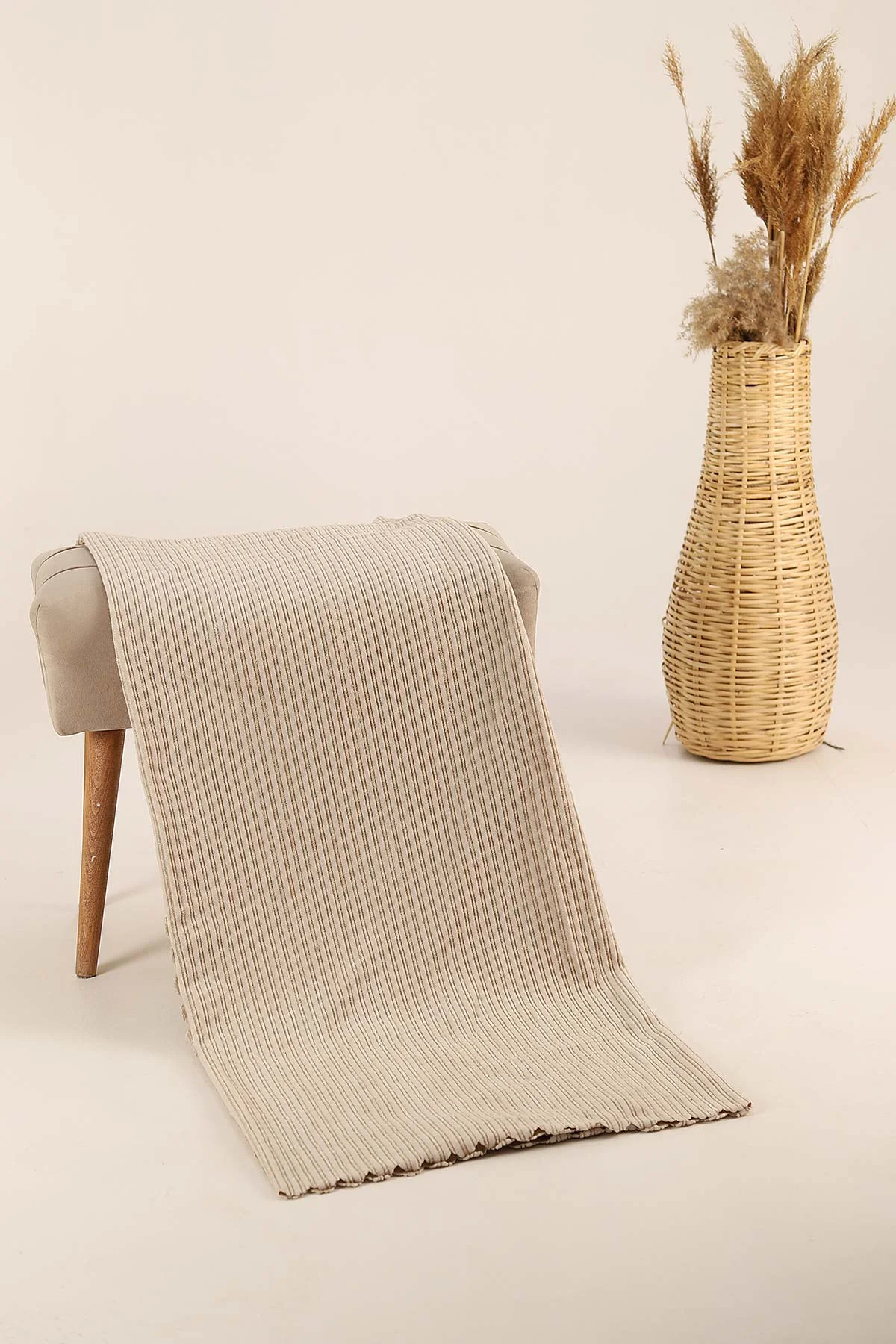 Bisküvi 170x210 Cm Bella Home Örme Koltuk Örtüsü 350111