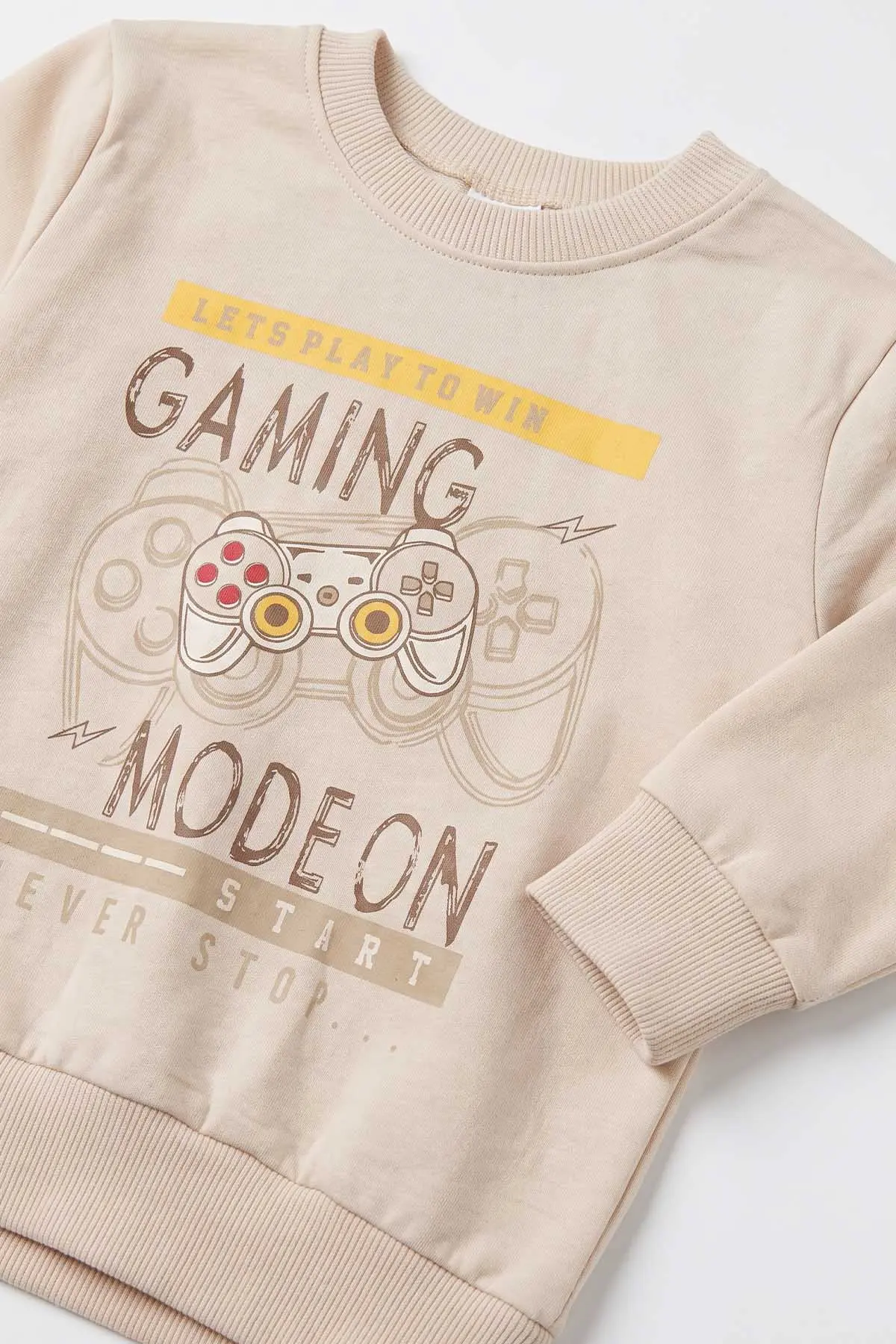 Bisküvi (2-6 Yaş) Gaming Baskılı 2 İp Erkek Çocuk Mevsimlik Takım 483962