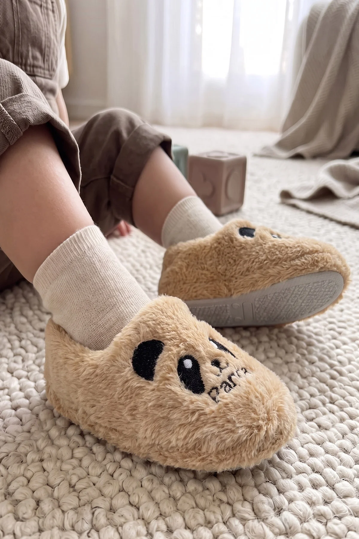 Bisküvi ( 25 - 30 ) Peluş Figürlü Erkek Çocuk Panduf 488287