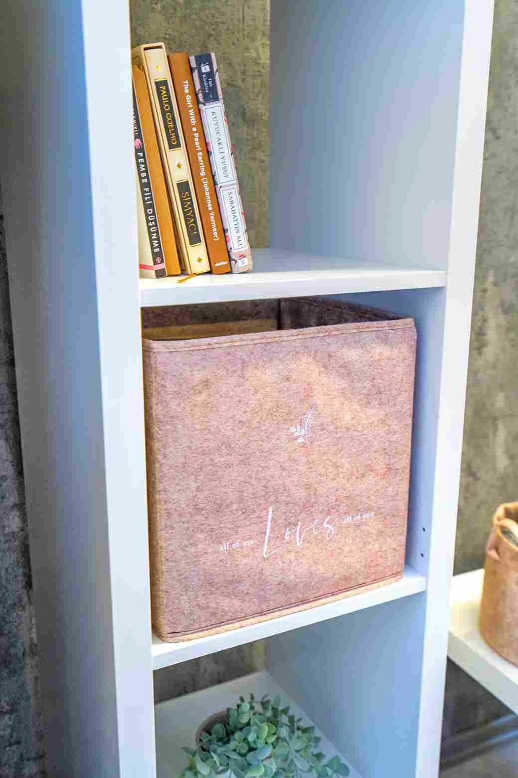 Bisküvi 30x30x30 Keçe Raf Düzenleyici 249878