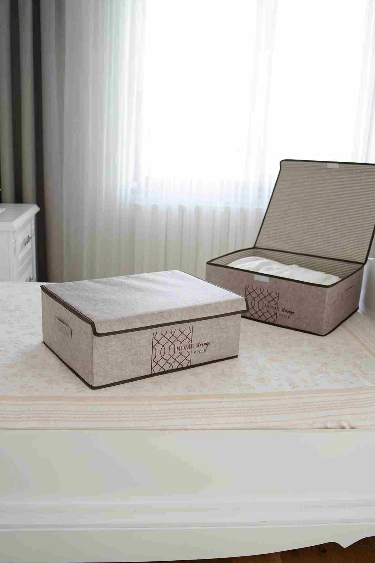 Bisküvi 50x40x19 Keçe Kapaklı Baza Kutu 249873