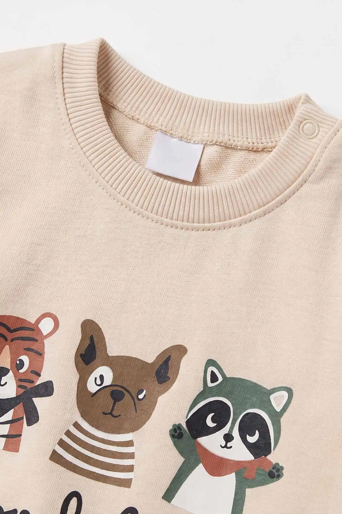 Bisküvi (6-24 Ay) Good Boy Baskılı 2 İp Erkek Bebek Mevsimlik Takım 484017
