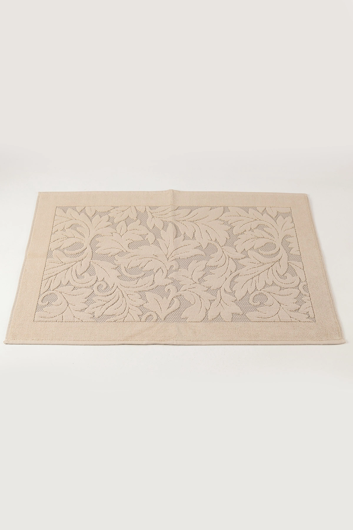 Bisküvi 60x90 Kabartma Desenli Banyo Havlu Paspas 468494