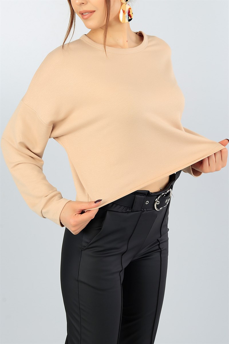 Bisküvi Bayan Crop Sweat 41322