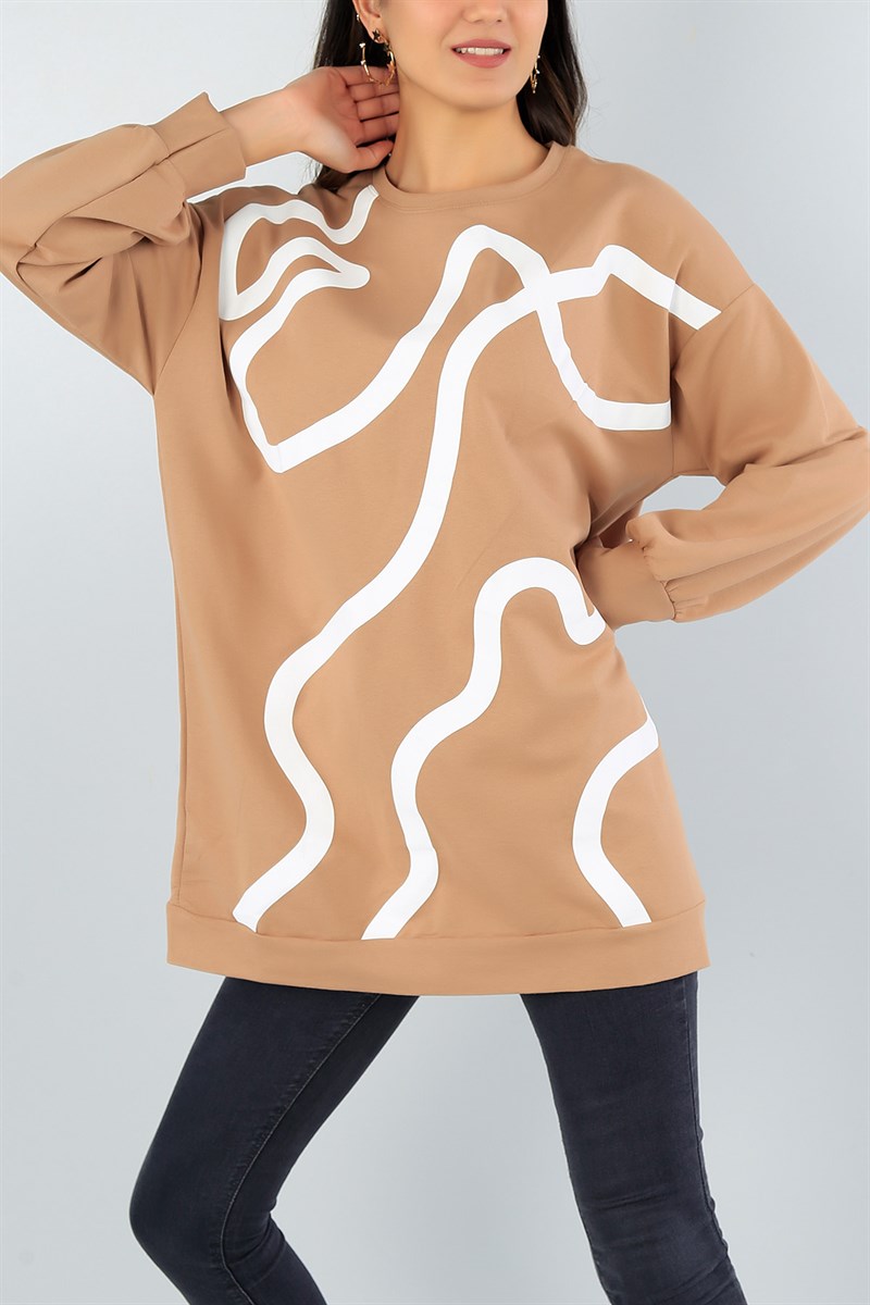 Bisküvi Plastik Baskı Salaş Tunik 46527