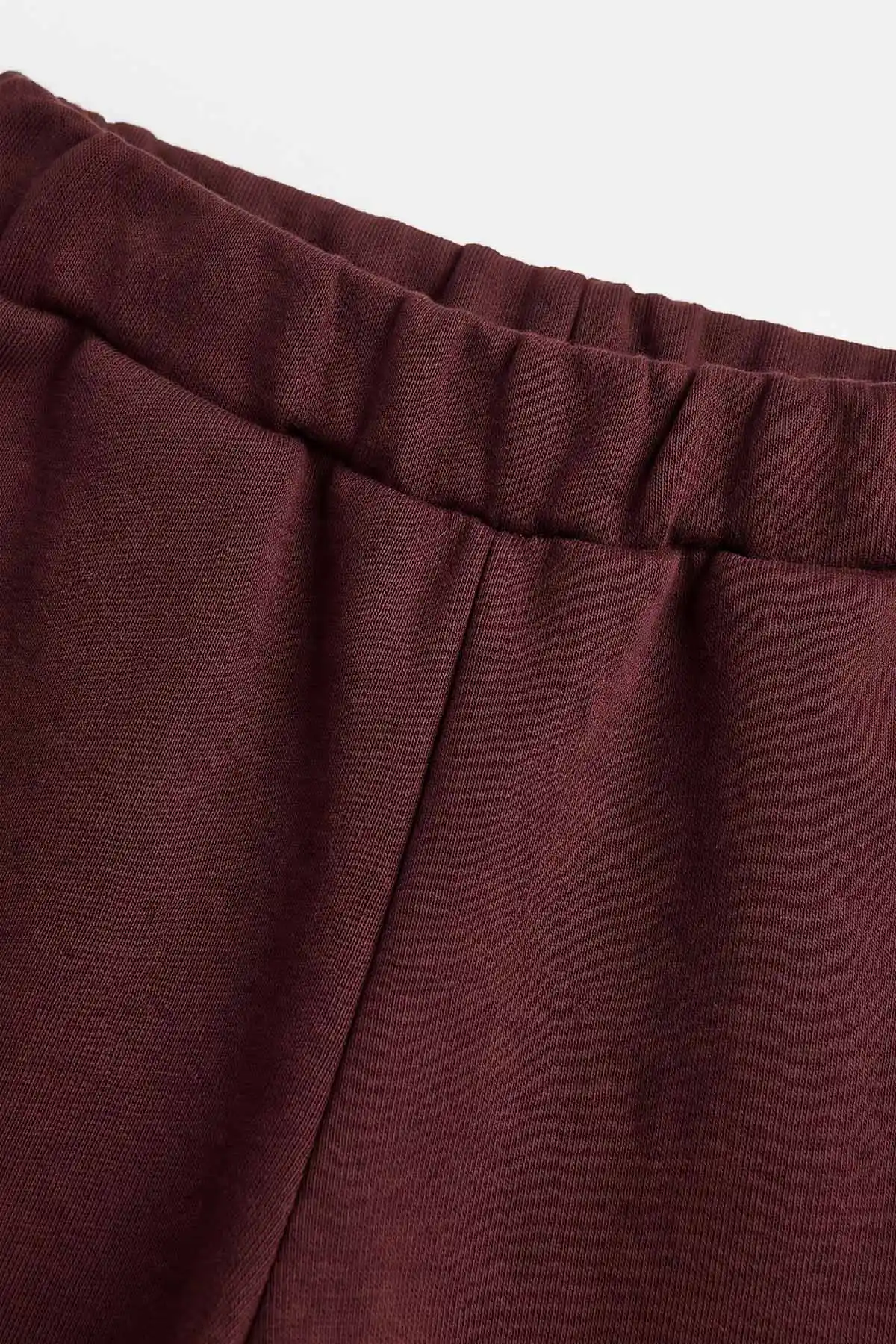 Bordo (3-10 Yaş) Taşlı Kanguru Cep 2 İp Kız Çocuk Takım 476172