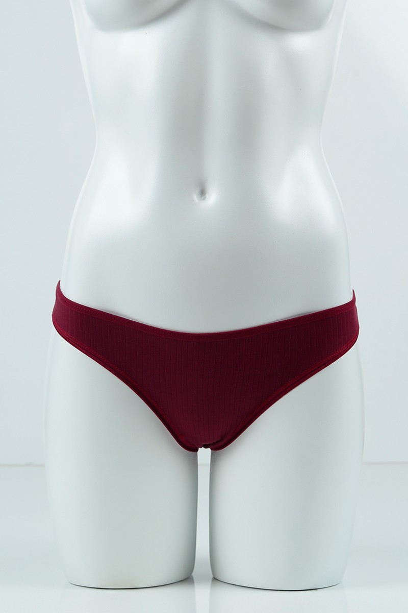 Bordo 4368 Brazilian Ön Ribana Arka Bantlı Tanga Külot 99855