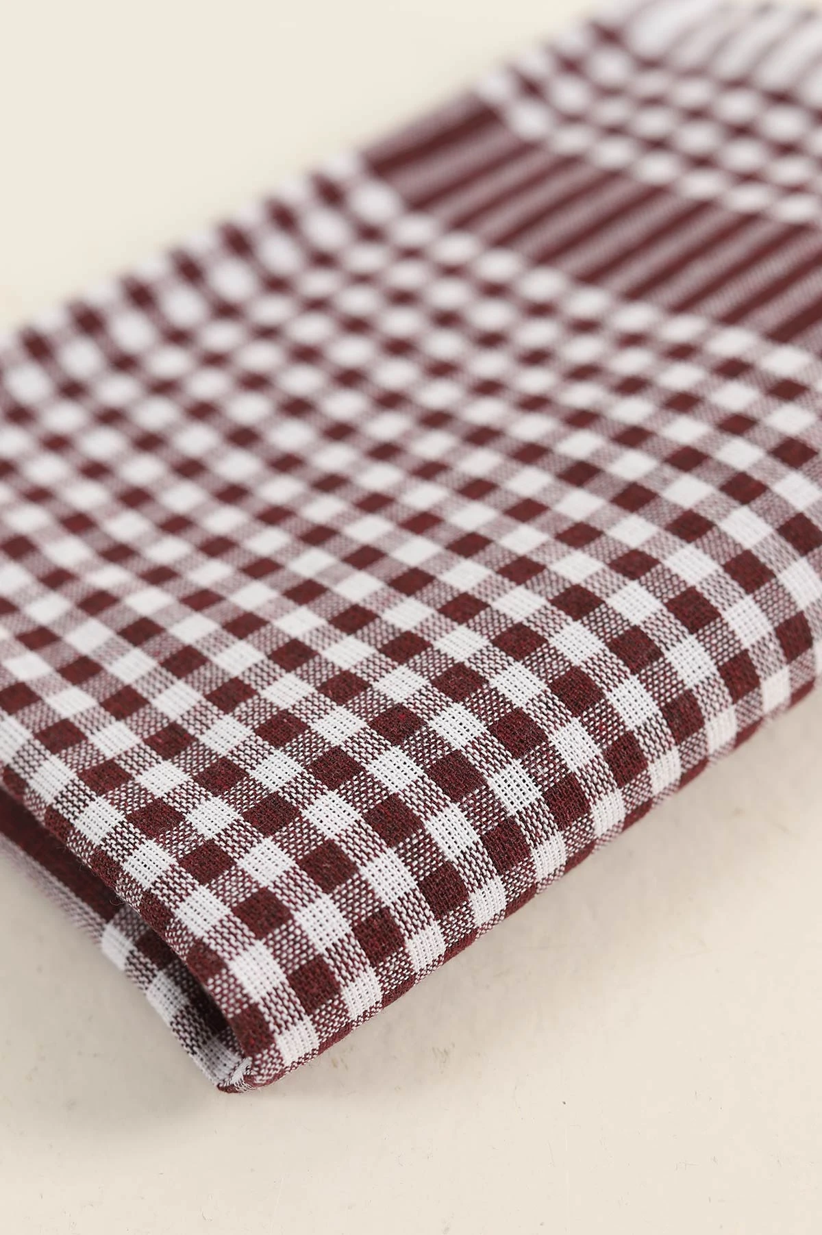 Bordo 50x70 Desenli 10'lu Alman Kuruluma Bezi 246255