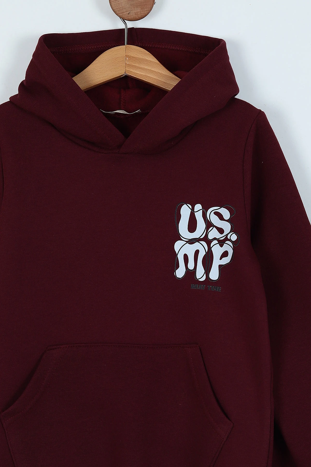 Bordo (6-9Yaş) Baskılı Üç İp Şardonlu Erkek Çocuk Takım 239286