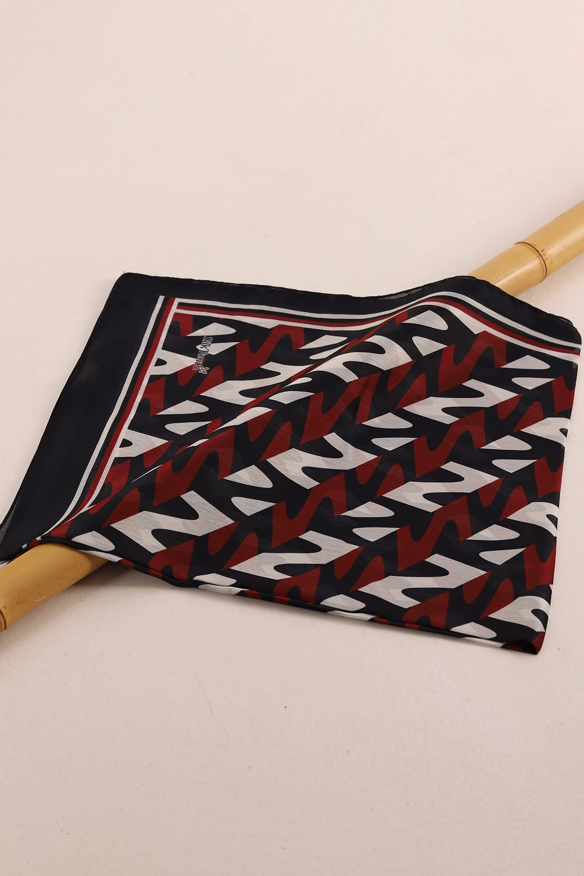 Bordo 75x190 Desenli İdol Şal 431942