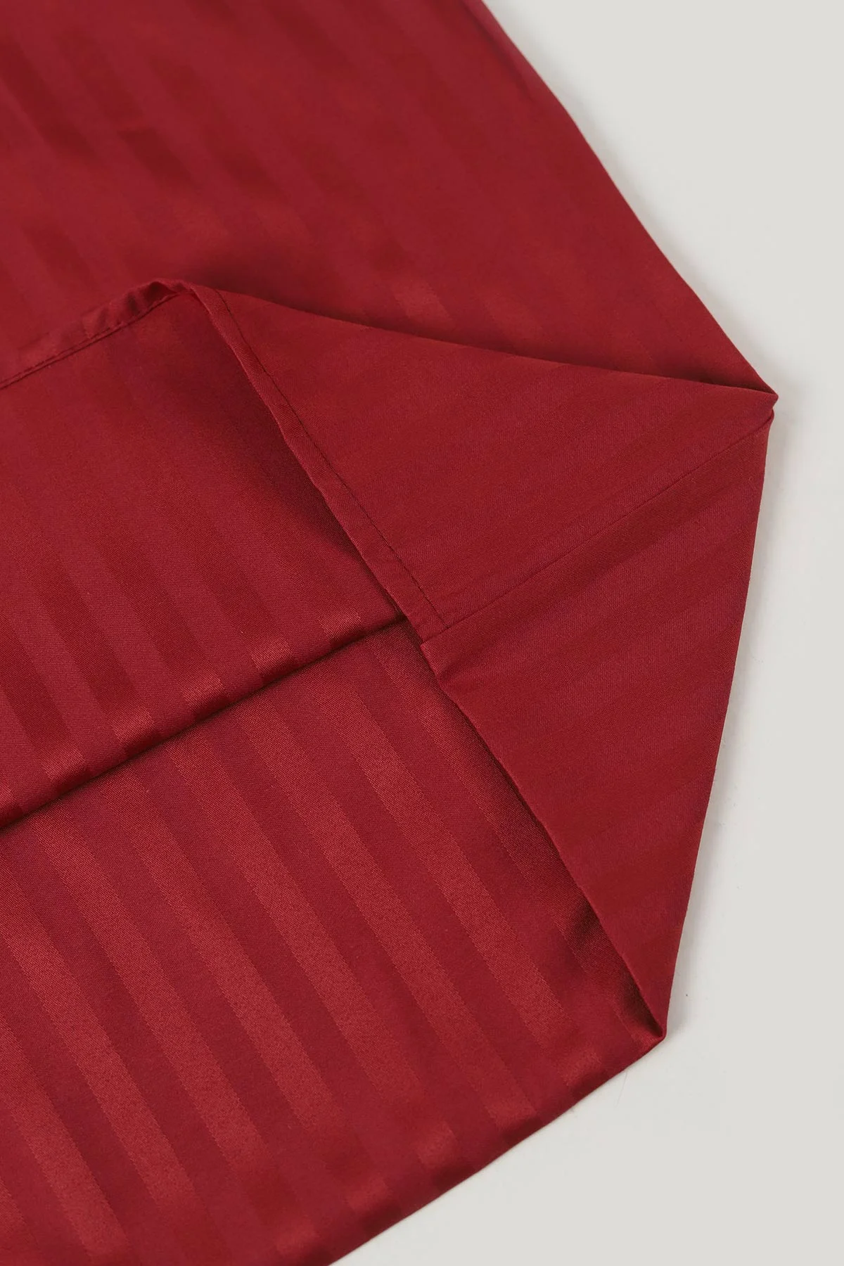 Bordo Bella Home 50x70 Cm 2'li Saten Yastık Kılıfı 474140