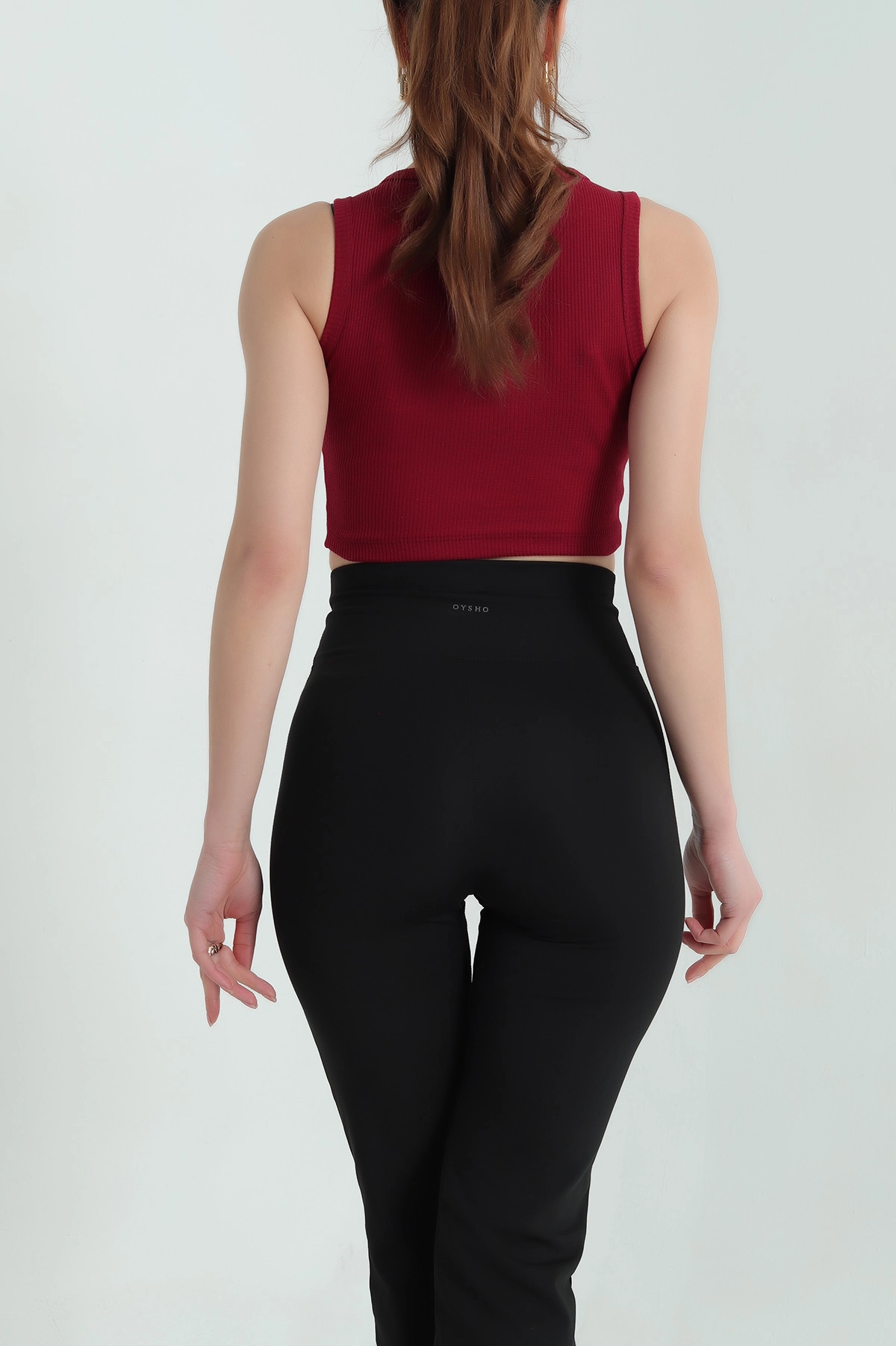 Bordo Bisiklet Yaka Crop Atlet 336799