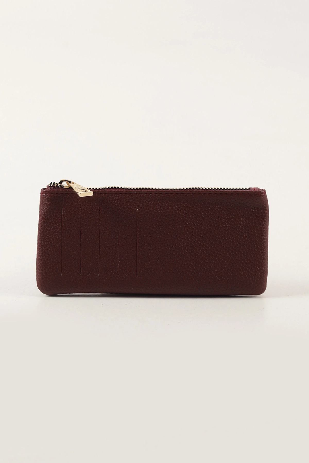 Bordo Fermuarlı Kartlık Kadın Cüzdan 451797
