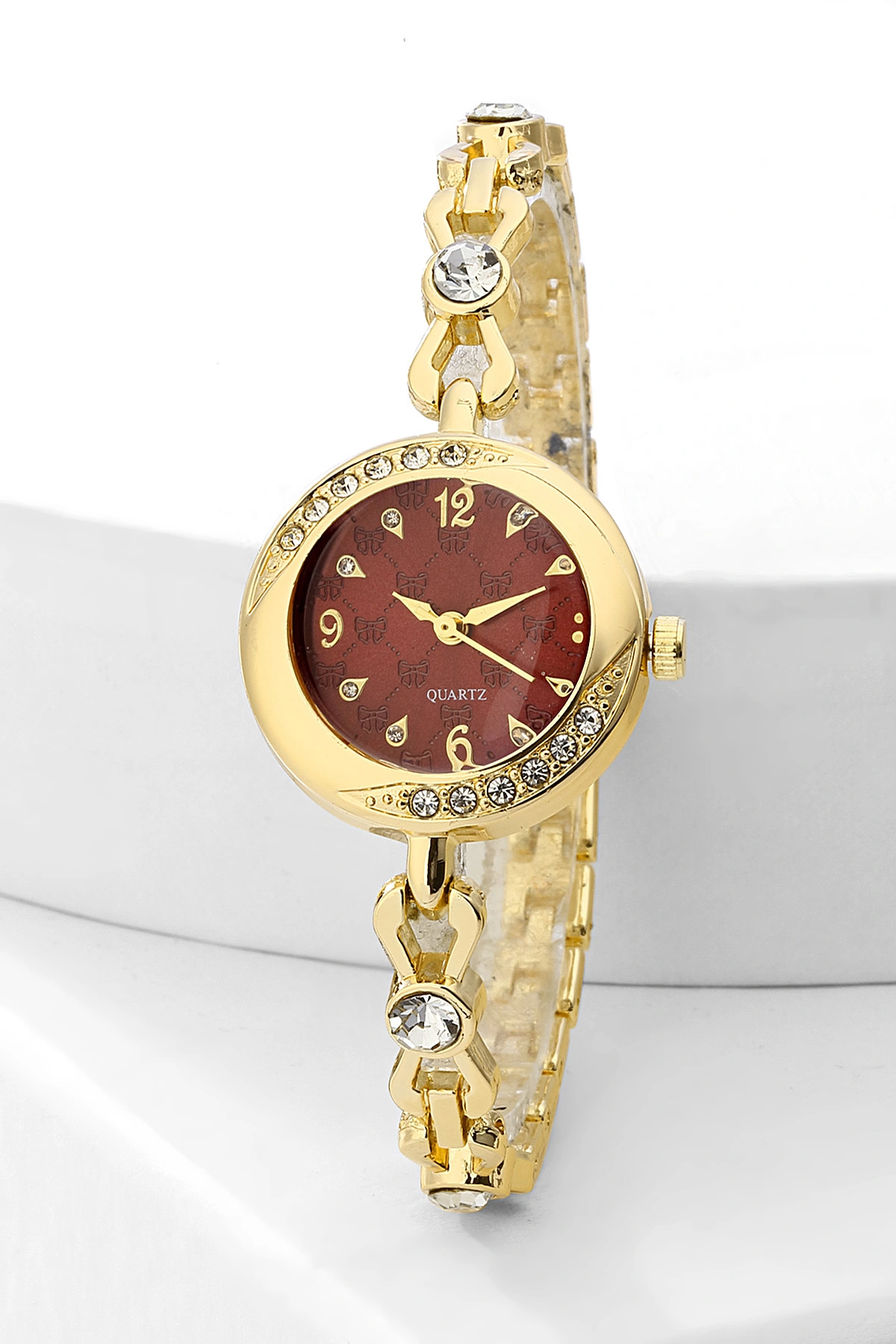 Bordo Gold Kadın Saat 480052