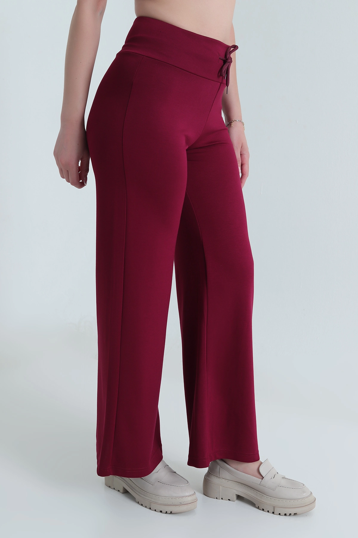 Bordo Modal Palazzo Pantolon 478288