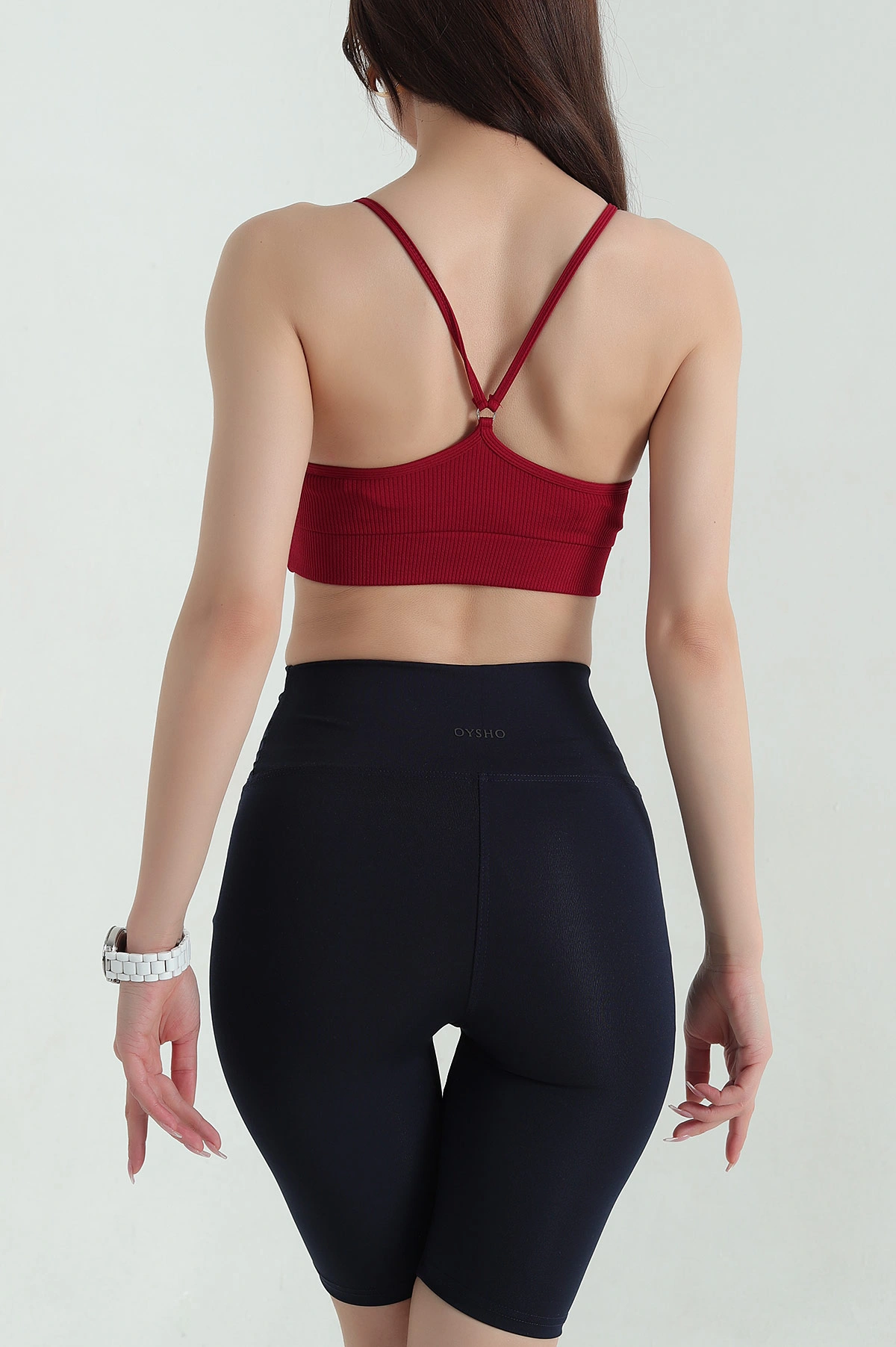 Bordo Pedli Likralı Kadın Büstiyer 369916