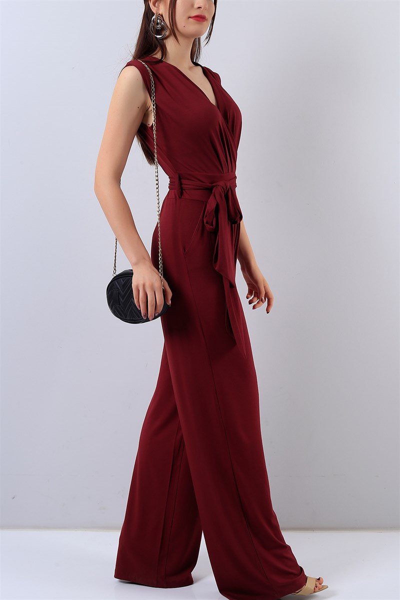 Bordo Türlü Viskon Bayan Tulum 15889B
