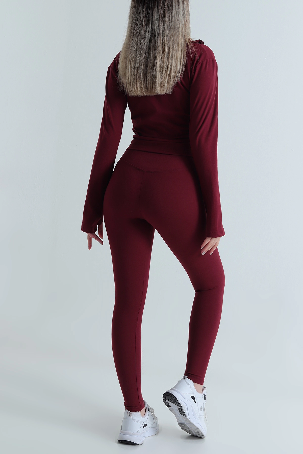 Bordo Yeni Sezon Belize Kadın Üçlü Takım 487704
