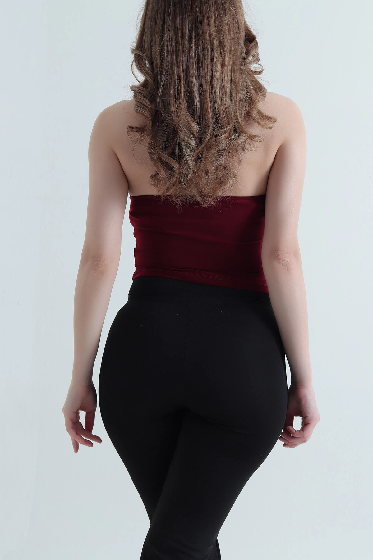 Bordo Yeni Sezon Sandy Kadın Bluz 441579