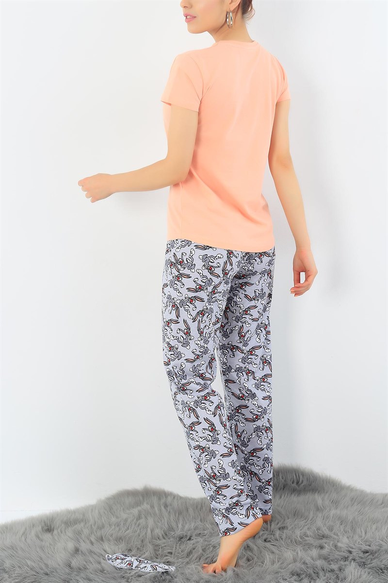 Bugs Bunny Baskılı Bayan Pijama Takımı 33012